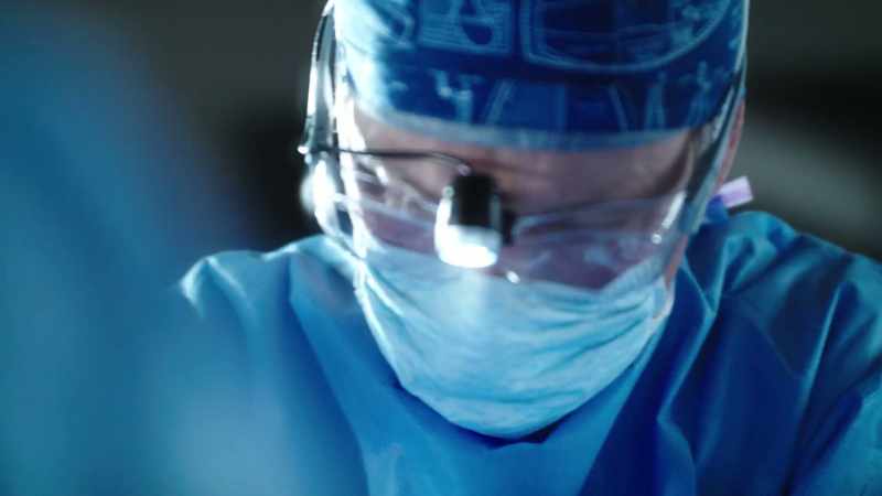Our best team is performing a heart transplant as we speak