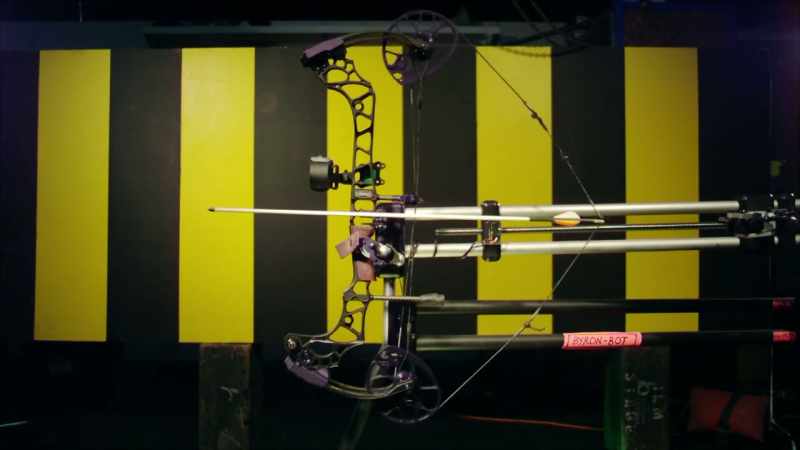 OUR BOW-SHOOTING RIG HAS BEEN AIMED