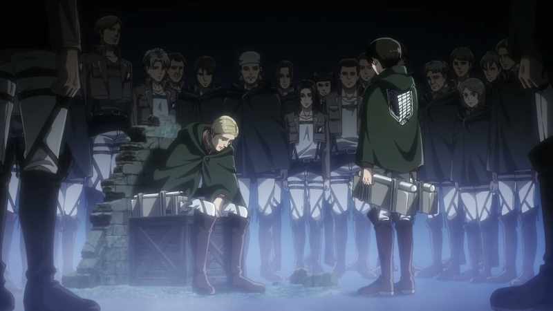Our comrades are looking at us