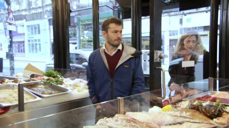 Our first stop is the new fishmonger run by Jonathan