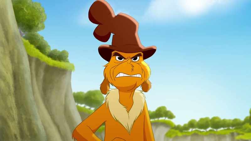 Our grumpy friend Guy huffed and puffed up the gluff