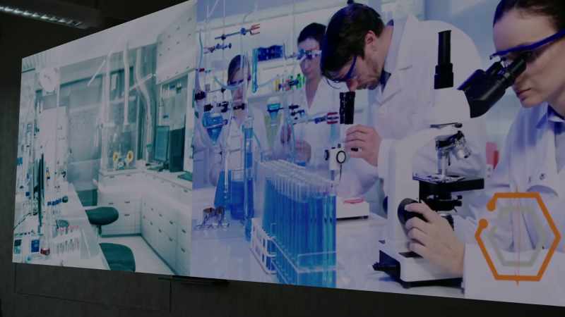 Our impenetrable HQ of laboratories