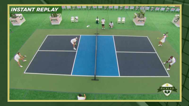 OUR LINE JUDGE POINTING OUT THAT LEONARD DID NOT