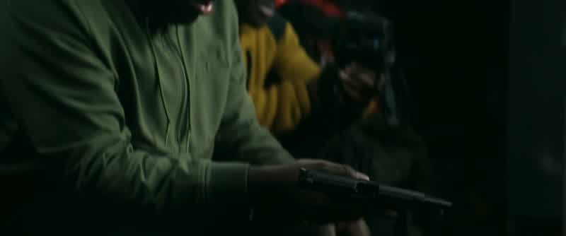 Our man brought the whole arsenal