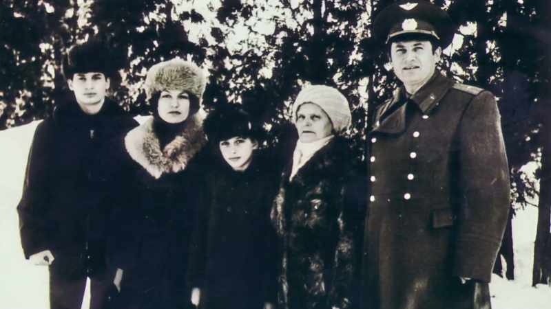 Our mom is from Siberia, so she is so-called 