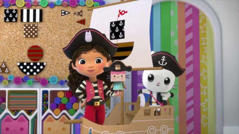 Our pirate ship is finished!