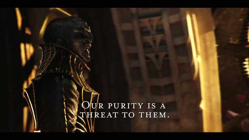 Our purity is a threat to them