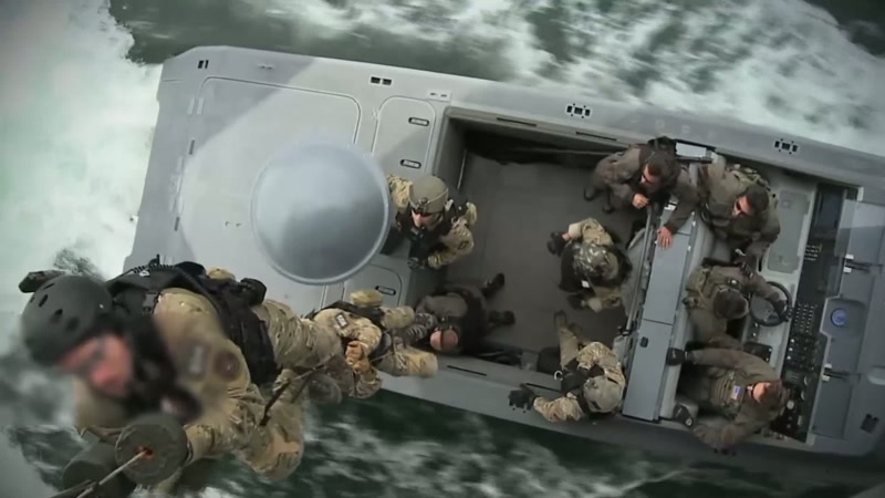 Our SWAT team that day was in the harbor