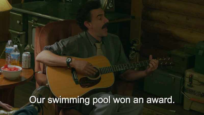 Our swimming pool won an award