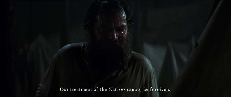 Our treatment of the Natives cannot be forgiven