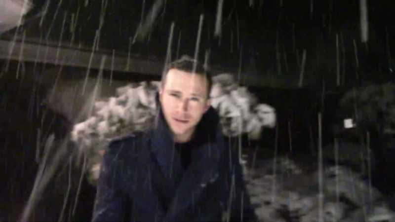 Out in the snow, looking wonderful