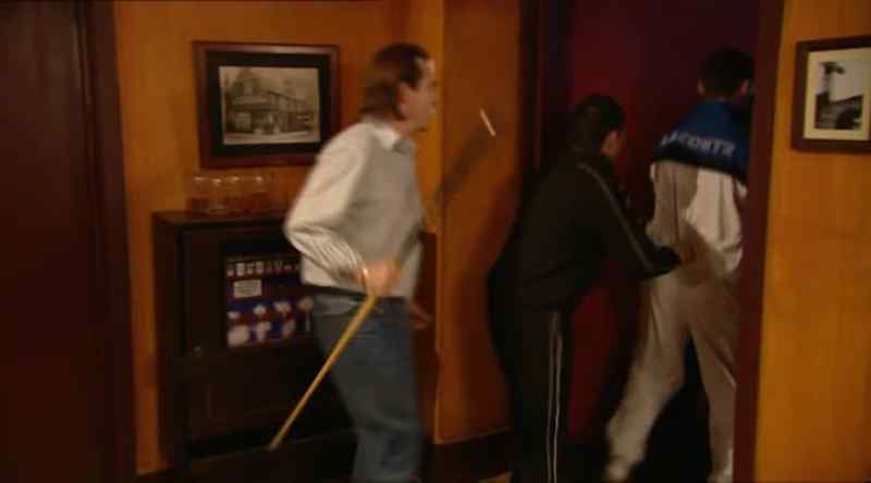 Out of my way! -Easy!