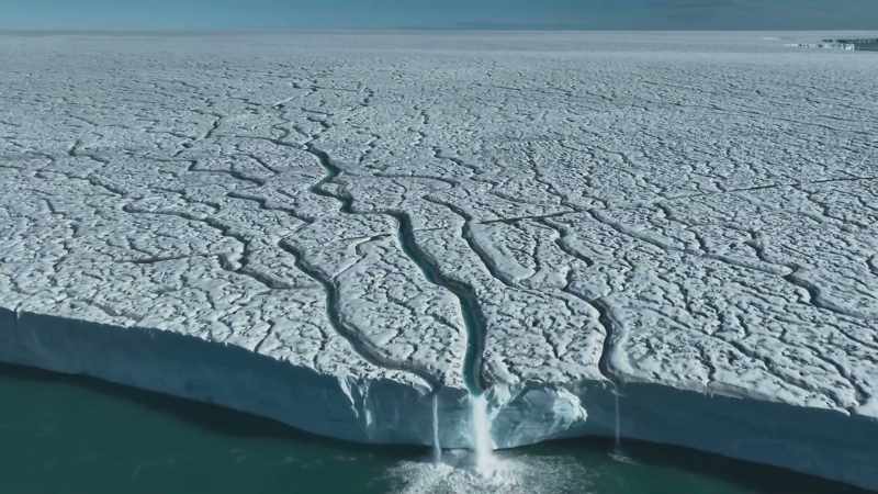 Over 300 billion tons of ice are melting
