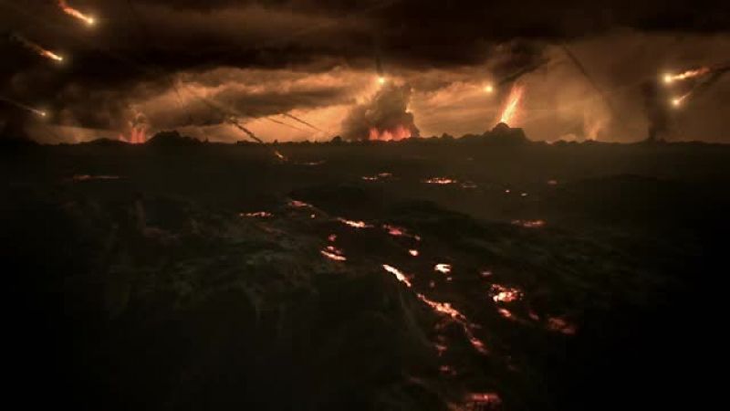 Over a third of the planet's crust is resurfaced
