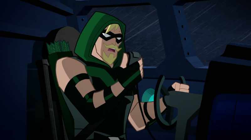 (OVER RADIO) Batman to Green Arrow