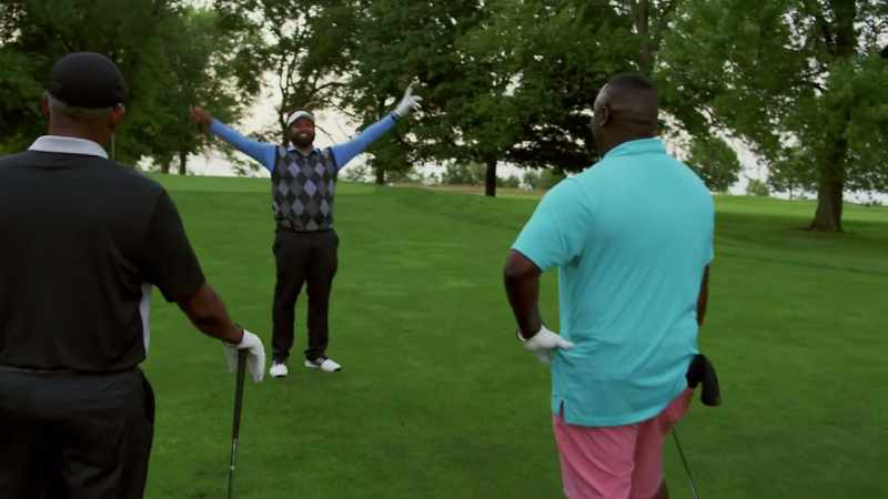 Over the bunker and through the woods, man