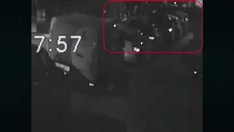 Over the next few days CCTV from outside the hostel