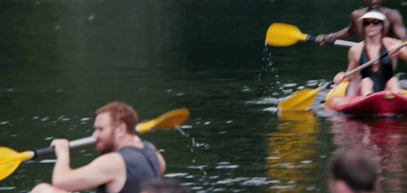Over there they got it. The chick paddles best