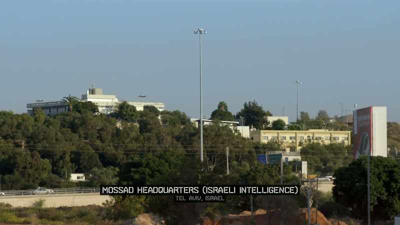Over there, Mossad ran the show