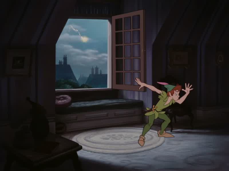 Over there, Tink, in its den