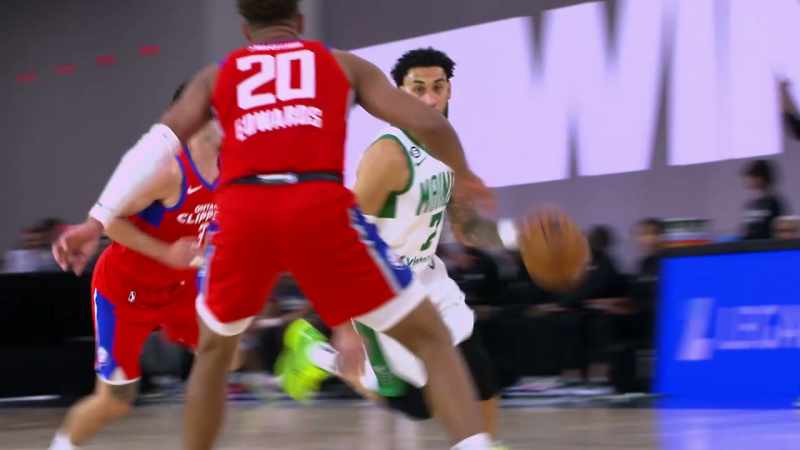 [overlapping chatter] - [ball thudding]