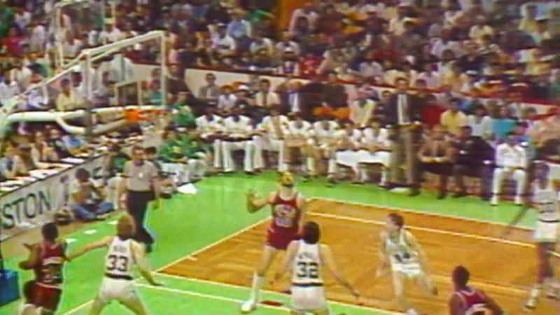 Overtime in Boston Garden!