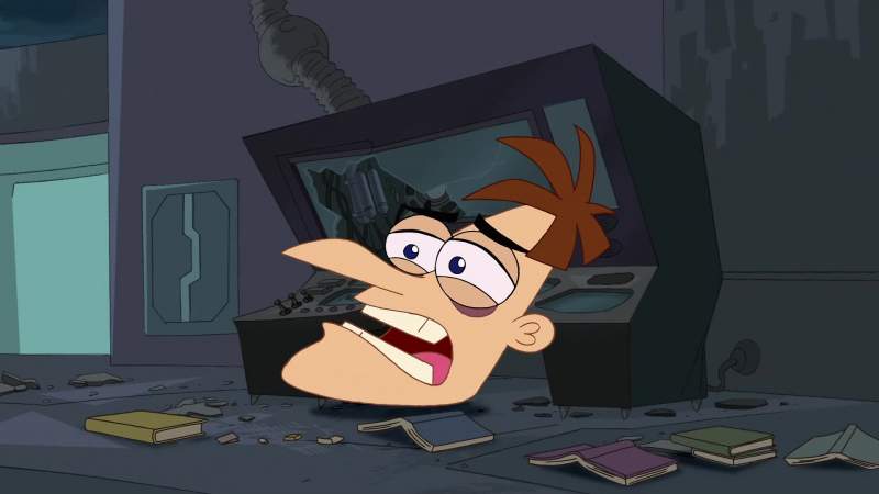 Ow Curse you Perry the Platypus