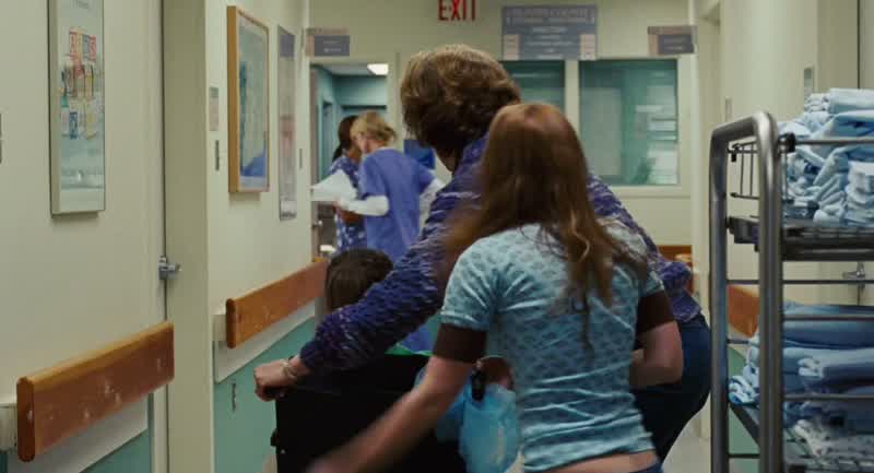 Ow ow fuckity owGod Bren when do I get the friggin' spinal tap thingIt's called a spinal blockand you can't have it yet honeyThe doctor said you're not dilated enoughOh come on I mean it's likeI have