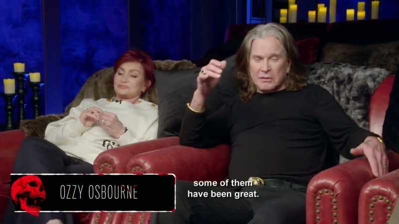 [Ozzy speaking]