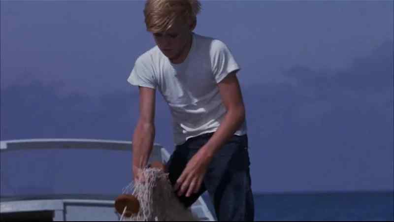 Pa, maybe this time the fish will be alive