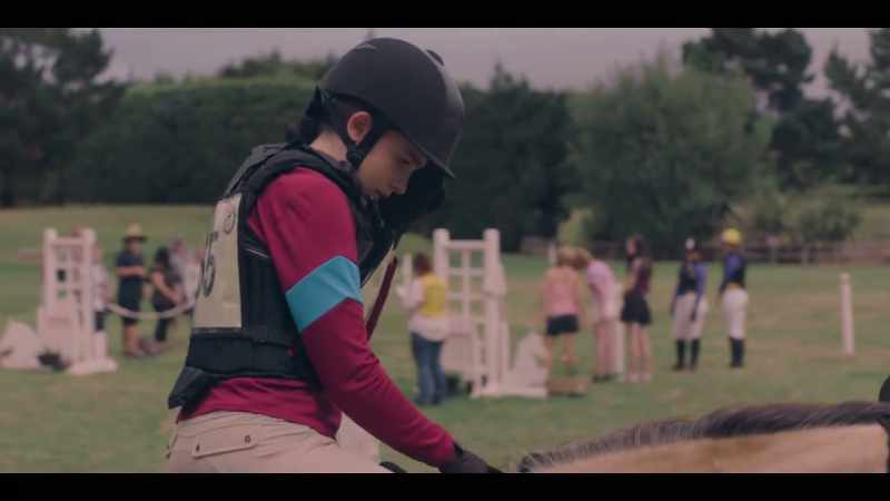 PA: Next up, riding in the training category