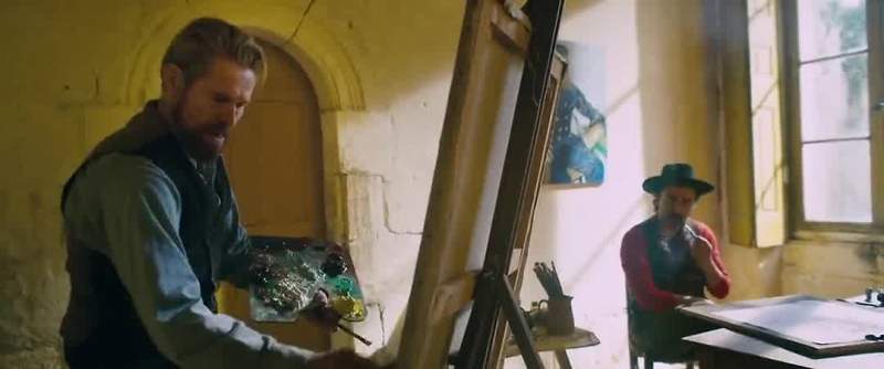 Paintings have to be done in one clear gesture