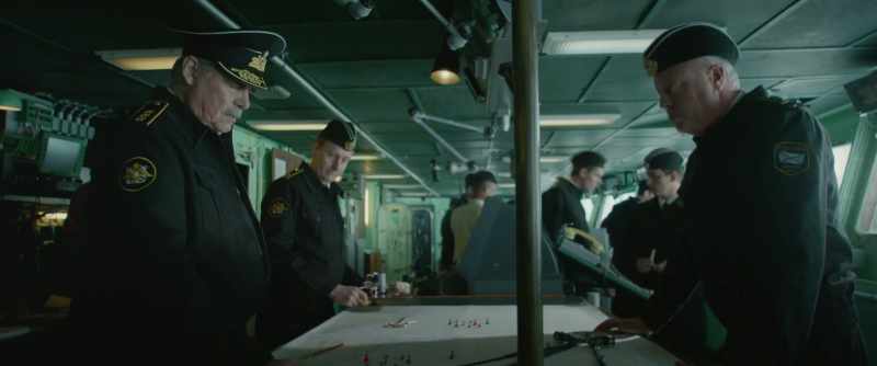 Pair-up the frigates. Redeploy North 16.5