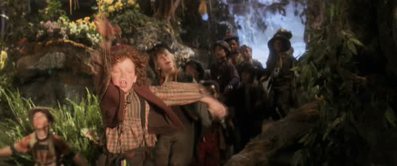 Pan. Pan! He's back! He's back! He's back!