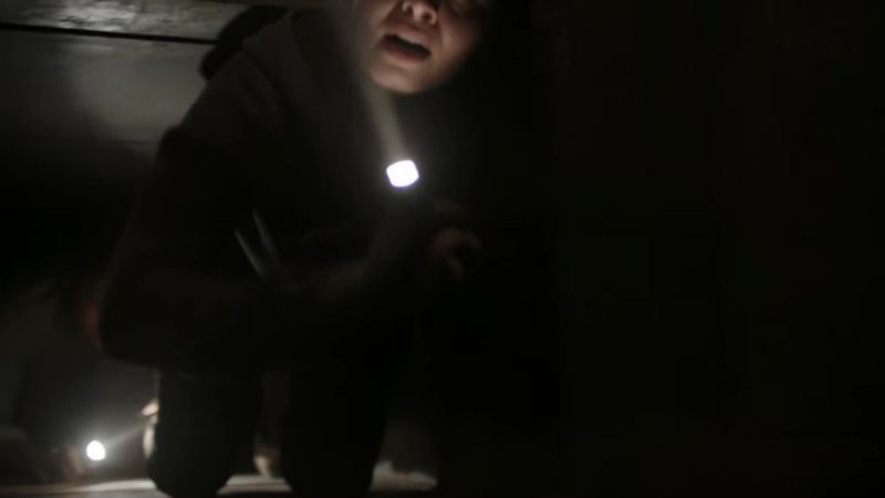 (PANTING) - (INFECTED SNARLING)