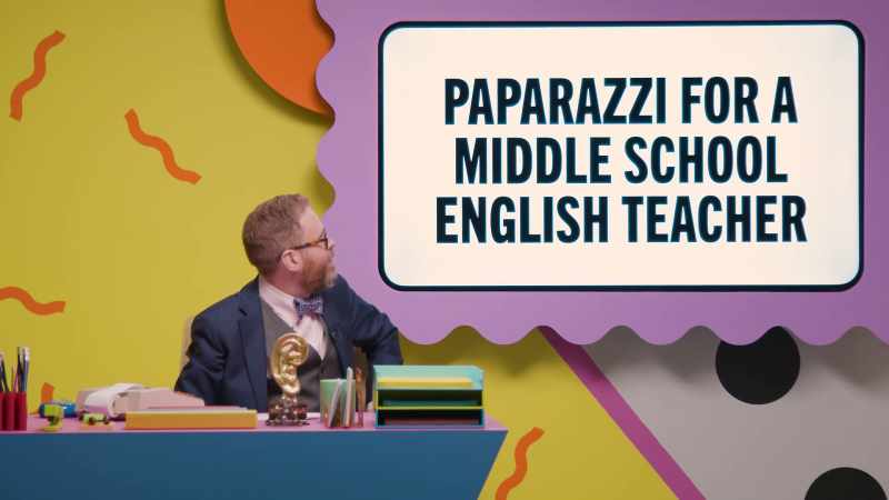 Paparazzi for a middle school English teacher