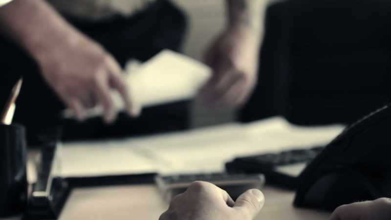 [Paper rustles]