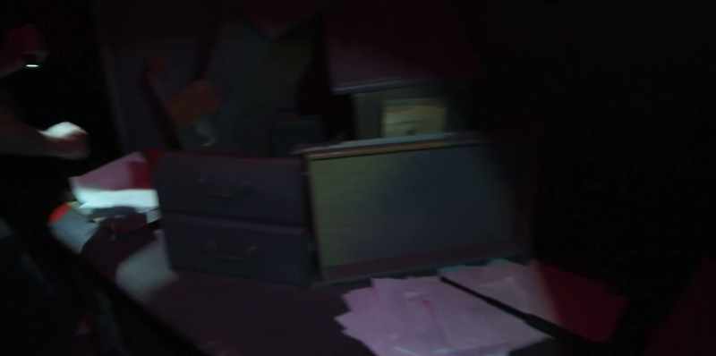 (papers rustling)