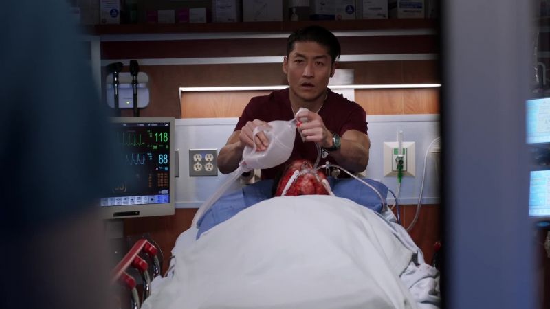 Paramedics just brought in a hemothorax