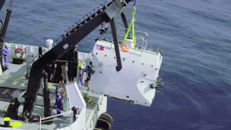 Parks: This dive is completed, the sub's pulled in