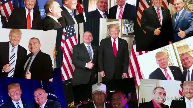 Parniss is a recently indicted goon who worked with Giuliani to help Trump