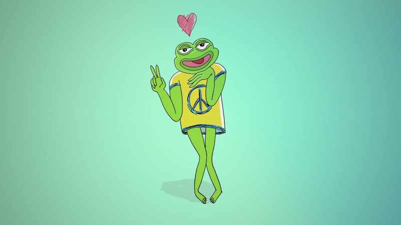 Part of the Save Pepe campaign