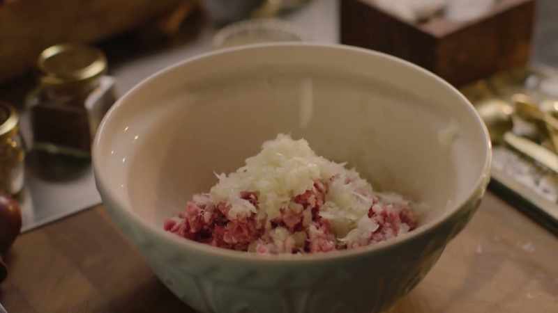Partly to give flavour, of course, but also, because it tenderises