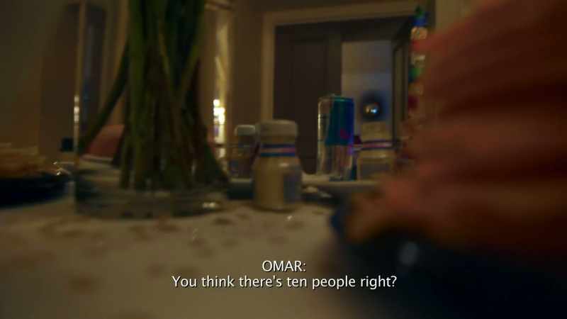 (party chatter)