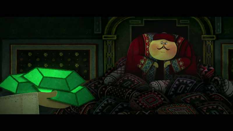 (Parvana) 'Sulayman had just three emeralds with him