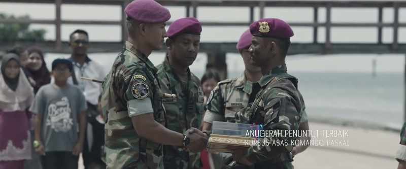PASKAL BEST RECRUIT AWARD COMMANDO PASKAL BASIC COURSE