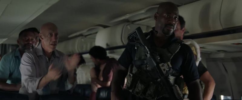 [Passengers applauding]