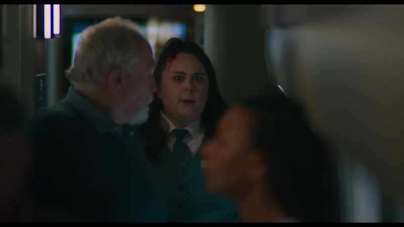[passengers clamouring]