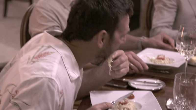 Pasta, like... - I'm not impressed