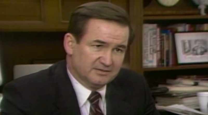 Pat Buchanan was declared, by the National Review